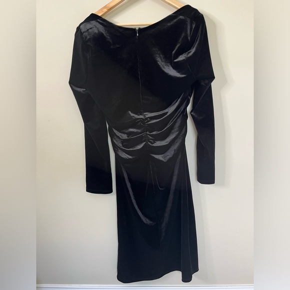 ASTR The Label Virginia Dress Heavy Velour Square Neck XL New with tags - Picture 3 of 9